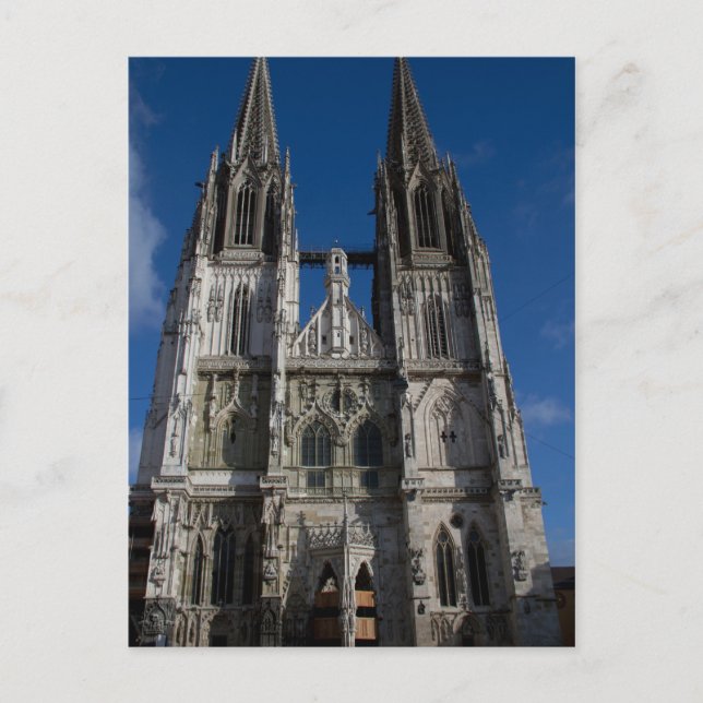 Kathedrale Regensburg Postkarte (Vorderseite)