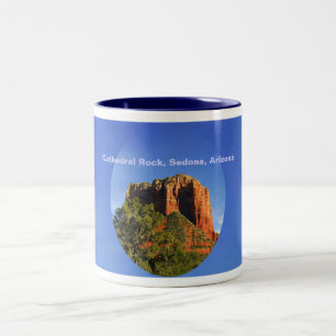 Kathedrale Rock, Arizona Zweifarbige Tasse