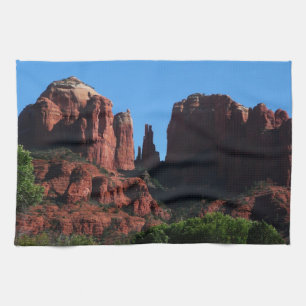 Kathedrale Rock in Sedona Geschirrtuch
