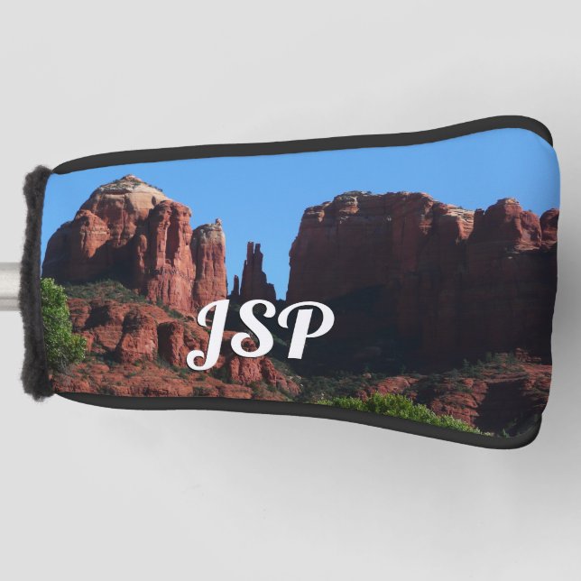 Kathedrale Rock in Sedona Golf Headcover (Vorderseite)