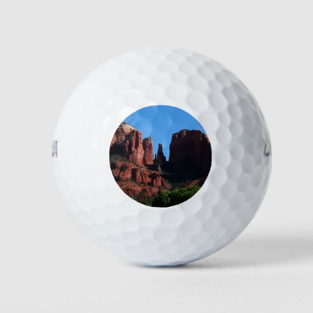Kathedrale Rock in Sedona Golfball (Vorderseite)