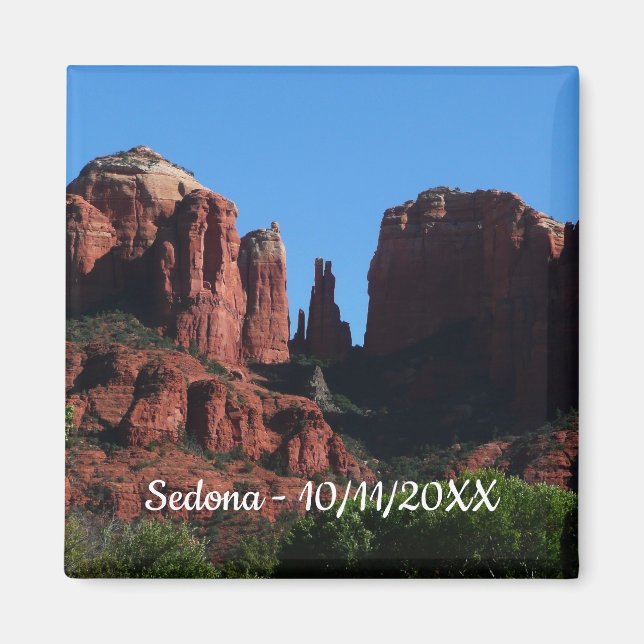 Kathedrale Rock in Sedona Magnet (Vorne)