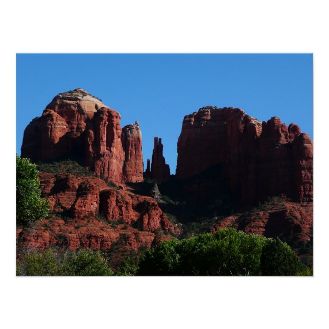 Kathedrale Rock in Sedona Poster (Vorderseite)