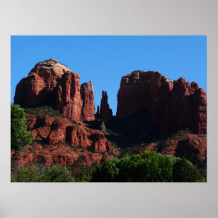 Kathedrale Rock in Sedona Poster
