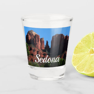 Kathedrale Rock in Sedona Schnapsglas