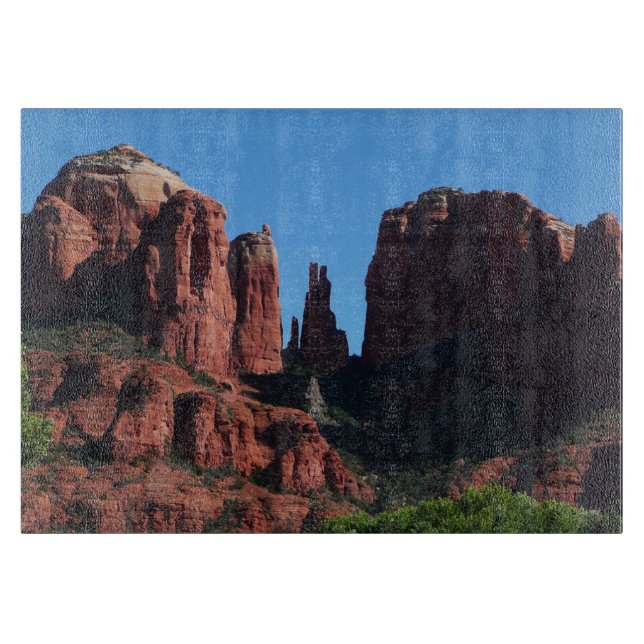 Kathedrale Rock in Sedona Schneidebrett (Vorderseite)