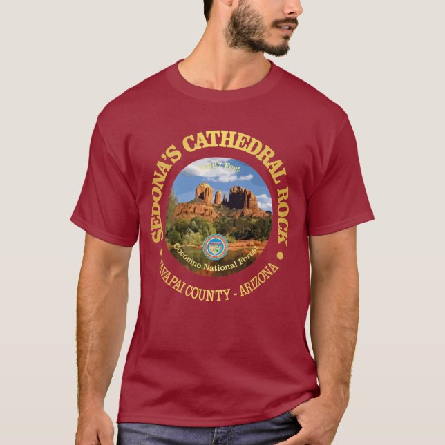 Kathedrale Rock (rd) T-Shirt (Vorderseite)