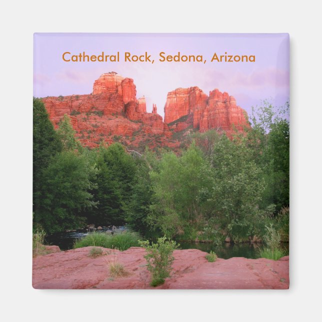 Kathedrale Rock, Sedona, Arizona Magnet (Vorne)