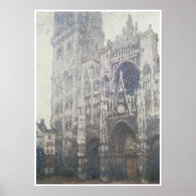 Kathedrale Rouen, 1894 Poster (Vorne)
