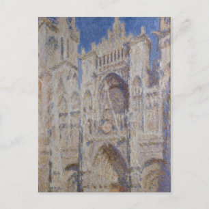 Kathedrale Rouen: Das Portal Sunlight, Claude Mone Postkarte