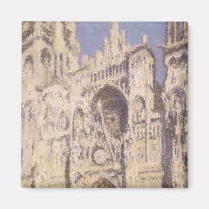 Kathedrale Rouen, Harmony Blue Gold von Claude Mon Magnet