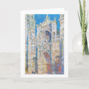 Kathedrale Rouen (Sonnenlicht), Monet Karte