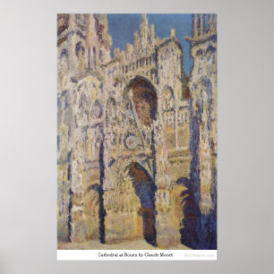 Kathedrale Rouen von Claude Monet Poster