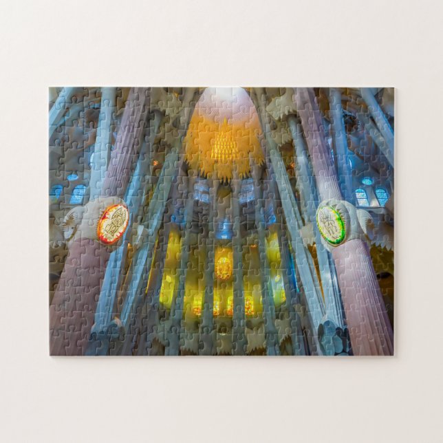 Kathedrale Sagrada Familia. Puzzle (Horizontal)