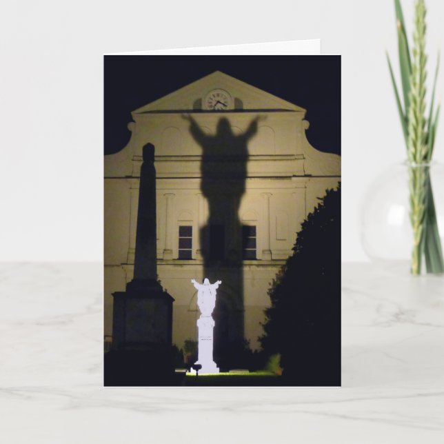 Kathedrale Saint Louis, New Orleans, LA - Karte (Vorderseite)