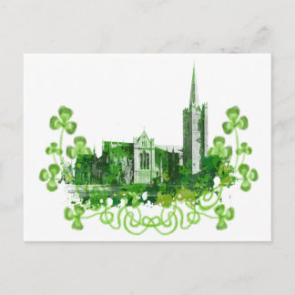 Kathedrale Saint Patrick in Dublin Postkarte