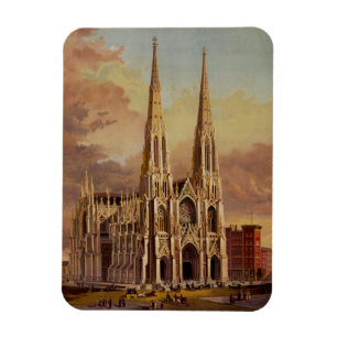 Kathedrale Saint Patrick in Midtown Manhattan Magnet