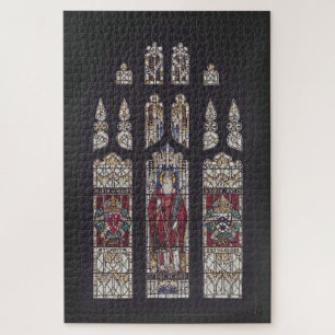 Kathedrale Saint Polycarp Buntglas Kunst Puzzle