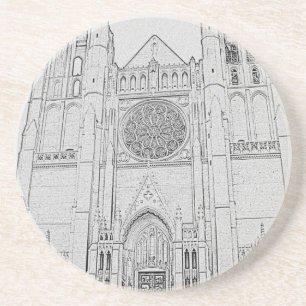 Kathedrale Sandstein Untersetzer