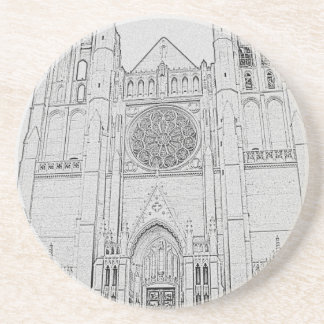 Kathedrale Sandstein Untersetzer