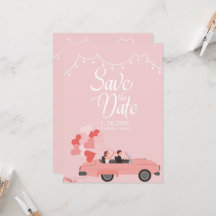 Kathedrale Save the Date Einladung Hochzeit
