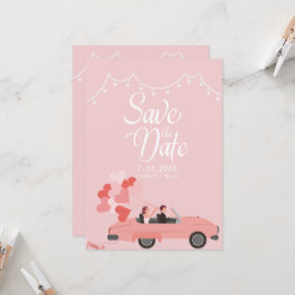 Kathedrale Save the Date Einladung Hochzeit