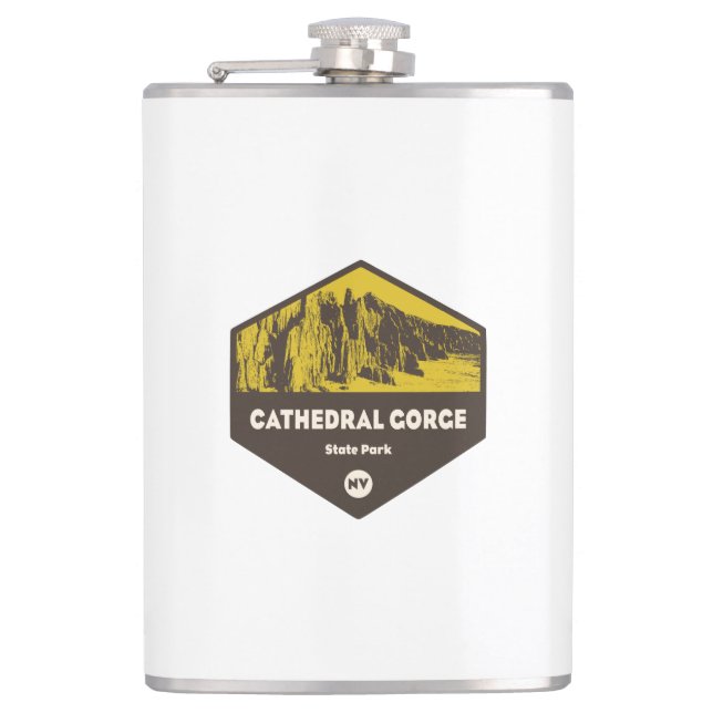 Kathedrale Schlucht Staat Park Flachmann (Vorderseite)