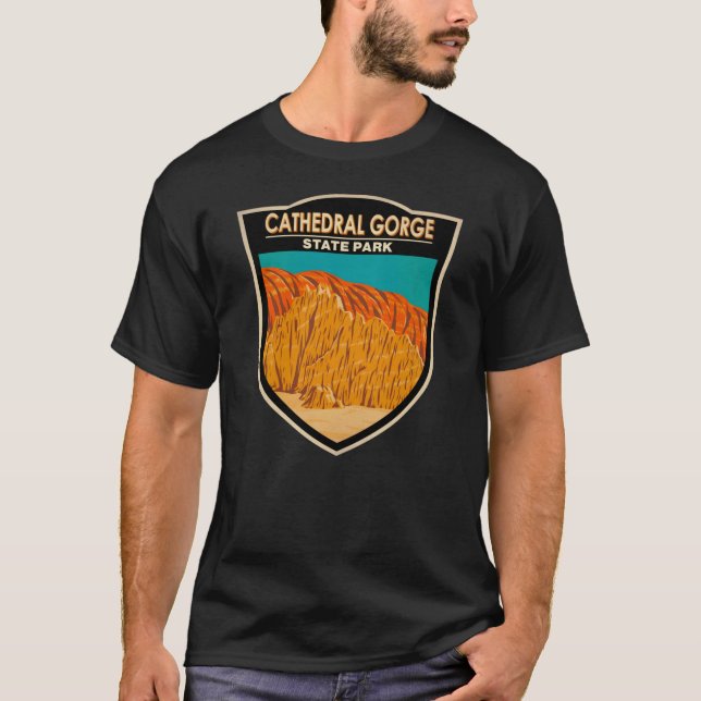 Kathedrale Schlucht Staat Park Nevada Vintag T-Shirt (Vorderseite)