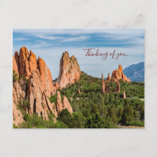 Kathedrale Spires Formationen Colorado Denken U Postkarte