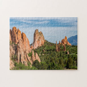 Kathedrale Spires Formationen Colorado Jigsaw Puzz Puzzle