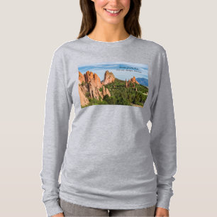 Kathedrale Spires Formationen Colorado Long Sleeve T-Shirt