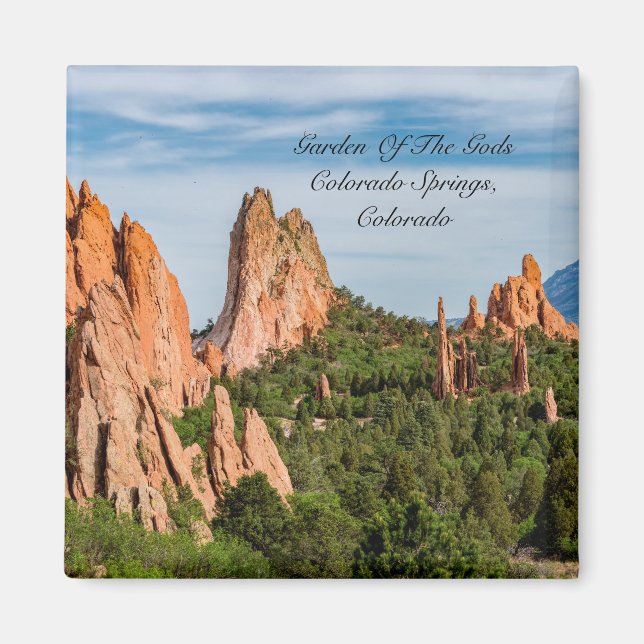 Kathedrale Spires Formationen Colorado Magnet (Vorne)