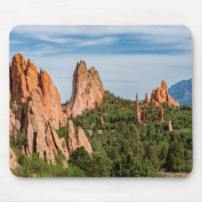 Kathedrale Spires Formationen Colorado Mousepad (Vorne)