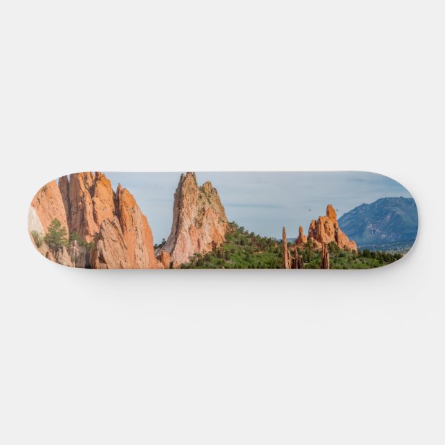 Kathedrale Spires Formationen Colorado Skateboard (Horizontal)