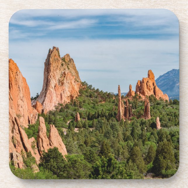 Kathedrale Spires Formationen Colorado Untersetzer (Vorderseite)