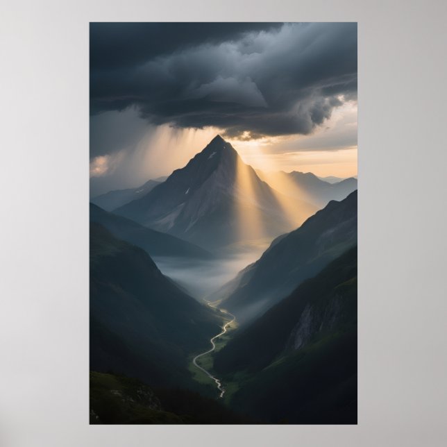 Kathedrale Spitze Poster (Vorne)