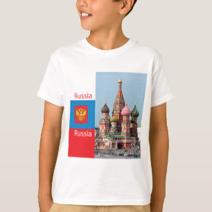 Kathedrale St. Basil. Russland T-Shirt