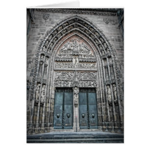 Kathedrale St. Lorenz - Nürnberg, Deutschland Card