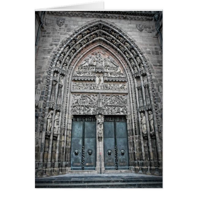 Kathedrale St. Lorenz - Nürnberg, Deutschland Card (Vorne)
