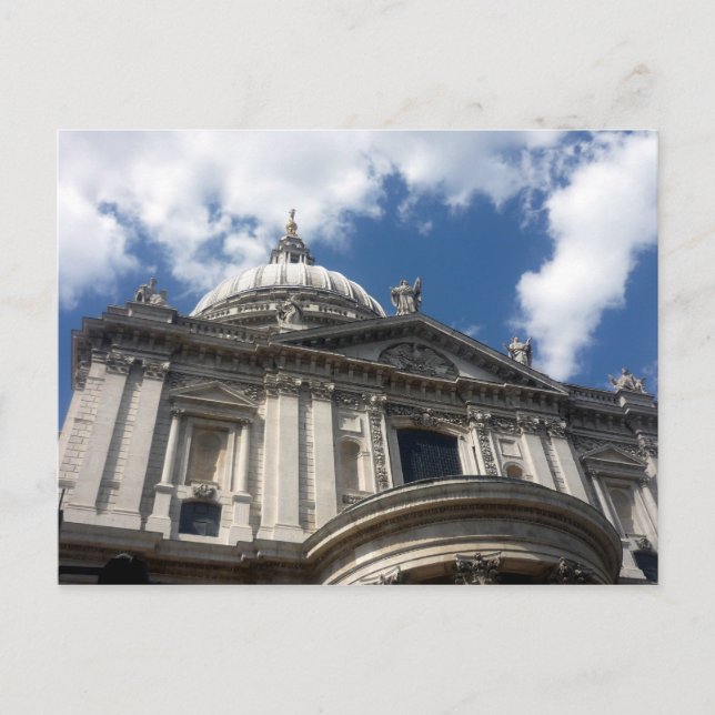 Kathedrale st pauls postkarte (Vorderseite)