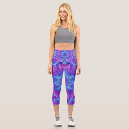 Kathedrale Sterne Capri Leggings