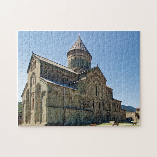 Kathedrale Svetitskhoveli, Mtskheta, Georgien Puzzle (Horizontal)