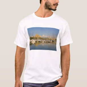 Kathedrale und Marina, Palma, Mallorca, Spanien T-Shirt