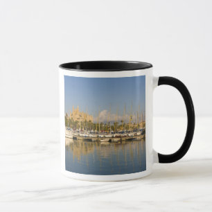 Kathedrale und Marina, Palma, Mallorca, Spanien Tasse