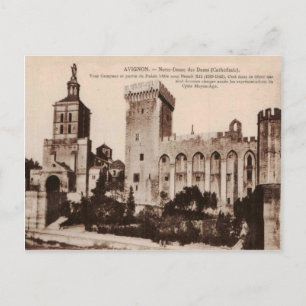 Kathedrale von Avignon Notre Dame des Doms 1920 Re Postkarte