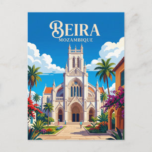 Kathedrale von Beira Mosambik Postkarte