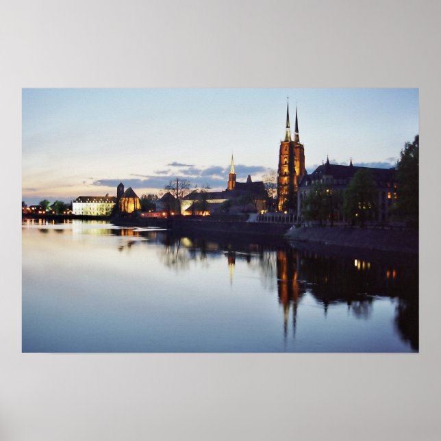 Kathedrale von Breslau Poster (Vorne)