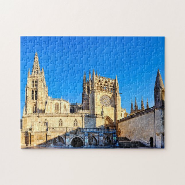 Kathedrale von Burgos Puzzle (Horizontal)
