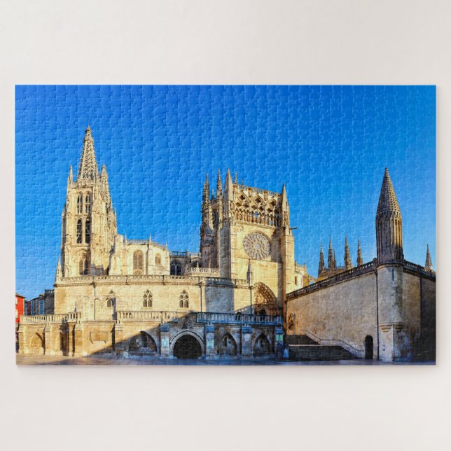 Kathedrale von Burgos Puzzle (Horizontal)