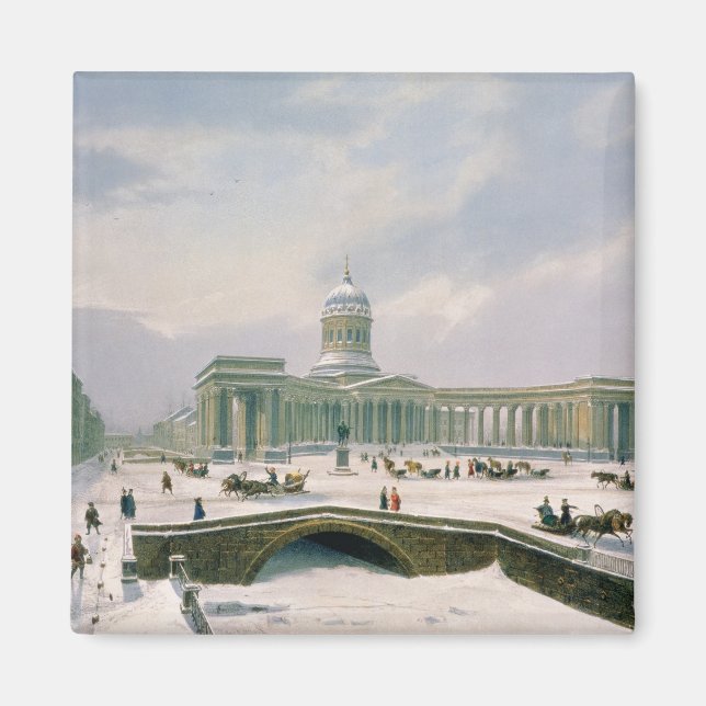Kathedrale von Kasan, St. Petersburg Magnet (Vorne)